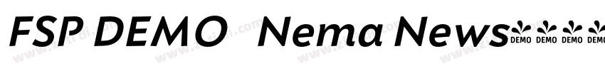 FSP DEMO   Nema News字体转换